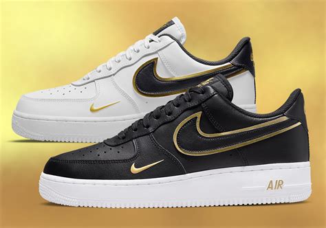 nike air force one gold